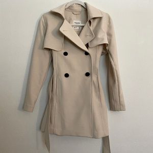 Abercrombie Drapey Trench Coat